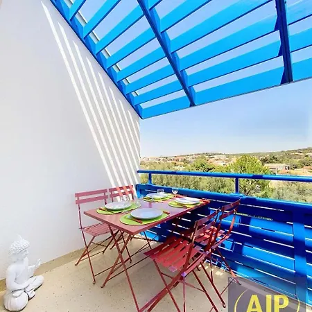 Appartement Bleu Marine - Proche Ocean 4 Personnes, Avec Piscine, Ocean Mae-7181 Lacanau