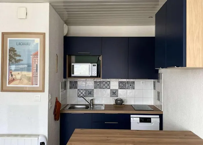 Bleu Marine - Proche Ocean 4 Personnes, Avec Piscine, Ocean Mae-7181 Apartament