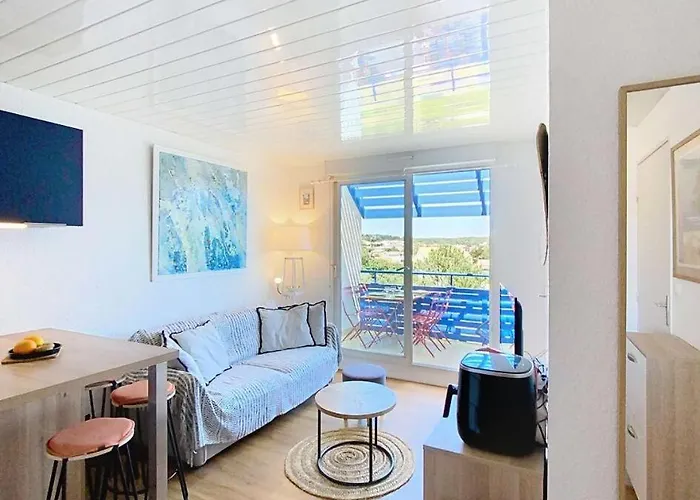 Bleu Marine - Proche Ocean 4 Personnes, Avec Piscine, Ocean Mae-7181 Apartament *